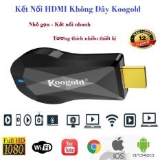 Kết Nối HDMI Không Dây, Cáp Kết Nối, Thiết Bị Kết Nối HDMI Không Dây KOOGOLD Thiết Kế Nhỏ Gọn, Sử Dụng Dễ Dàng Không Cần Cài Đặt, Truyền Tải Thông Tin Lên TV, Máy Chiếu Nhanh, Ổn Định – Bảo Hành 12 Tháng.