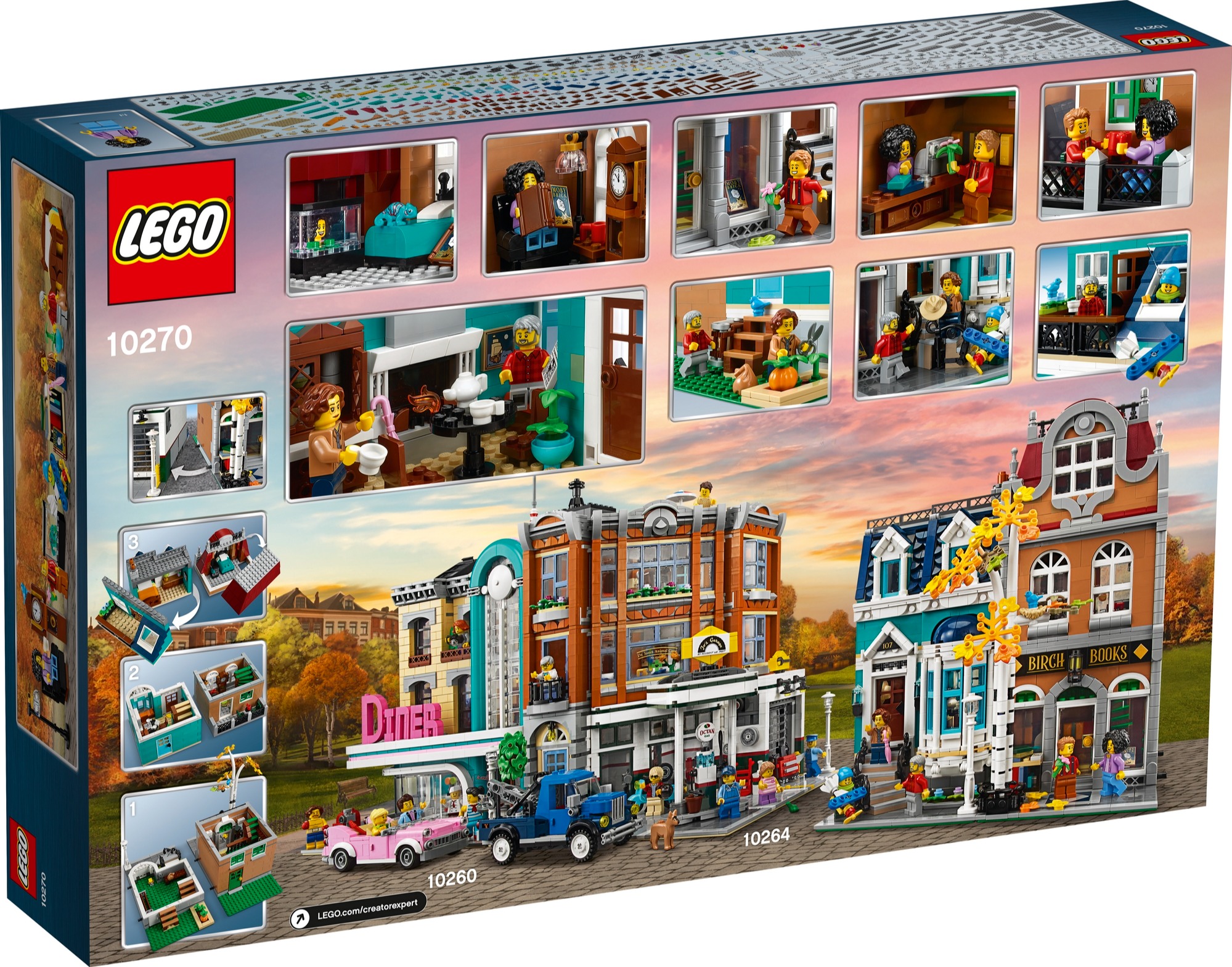 LEGO CREATOR 10270 Tiệm Sách (2504 chi tiết) - CHỈ ÁP DỤNG TRÊN APP