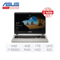 Laptop ASUS X507UF-EJ257T i7 8550U/4GD4/1T5/15.6FHD/FP/BT4.0/3C33Whr /VÀNG/W10SL/2GD5 MX130/TÚI