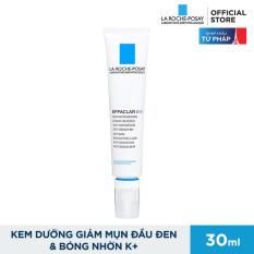 Kem dưỡng giúp cải thiện bề mặt da, giảm mụn đầu đen, và giảm bóng nhờn La Roche-Posay Effaclar K+ 30ml