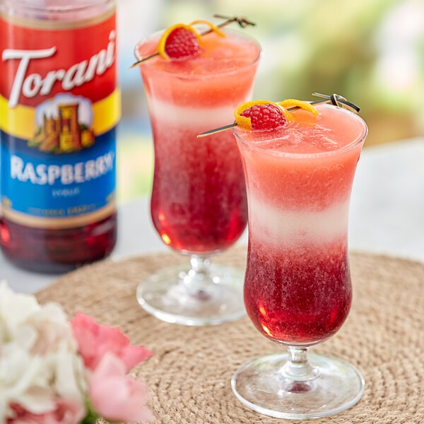 Torani Classic Siro Pha Chế Vị Phúc Bồn Tử Raspberry Syrup 150ml Mỹ