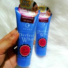 (50g – HSD 9/2022) Sữa Rửa Mặt Tạo Bọt Chiết Xuất Tơ Tằm Trắng Senka Perfect Whip