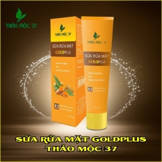 Sữa Rửa Mặt Nghệ Gold Plus Sữa Rửa Mặt Kháng Khuẩn Ngừa Mụn Se Khít Lỗ Chân Lông Sáng Da