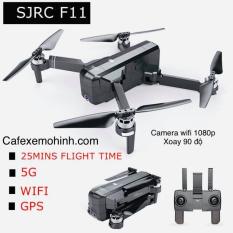 Flycam sjrc f11 GPS camera 1080p xoay 90 độ bay xa 1km, pin 25 phút , follow me & tự bay về