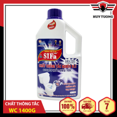 Chất thông tắc bồn cầu toilet chống hôi Siêu tốc 5 phút 1400g Sifa – Huy Tưởng không bốc mùi hôi, không cần hút hầm cầu