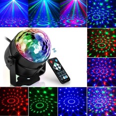 ( KÈM REMOTE ) Đèn LED 7 màu vũ trường cảm ứng theo nhạc,bóng LED siêu sáng chiếu rộng dùng trang trí quán karaoke, bar, sân khấu, các buổi tiệc vui cùng bạn bè – Đèn cảm ứng âm thanh nháy theo nhạc