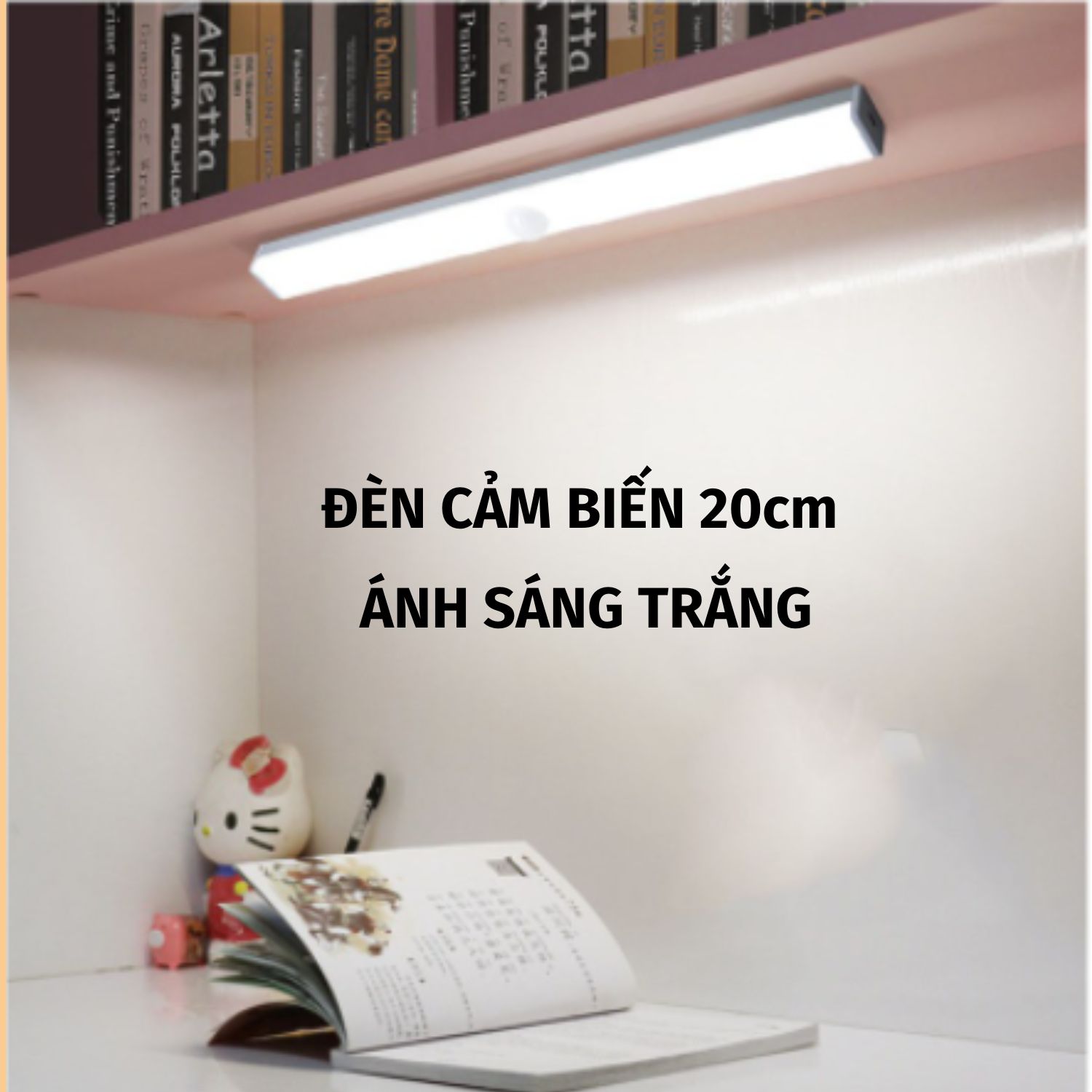 Đèn Cảm Biến Đèn Led Tròn Cảm Ứng Chuyển Động Dán Tường Sạc USB SUN STORE