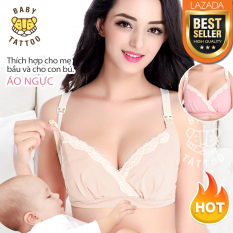 Áo lót ngực cho bà bầu, cho con bú Vải thoải mái, siêu nhẹ mỏng