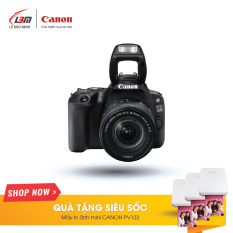 Máy Ảnh EOS 200D Mark II KIT (EF-S18-55 IS STM) – Hàng Chính Hãng Lê Bảo Minh – Nhận Ngay Máy In Mini Canon PV-123