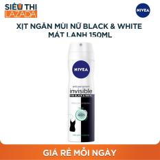Xịt Ngăn Mùi Nữ Black & White Mát Lạnh 150ML