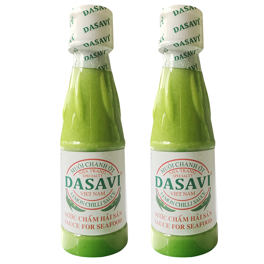 Nước chấm hải sản DASAVI loại to 260g - Muối chấm vị chanh Nha Trang