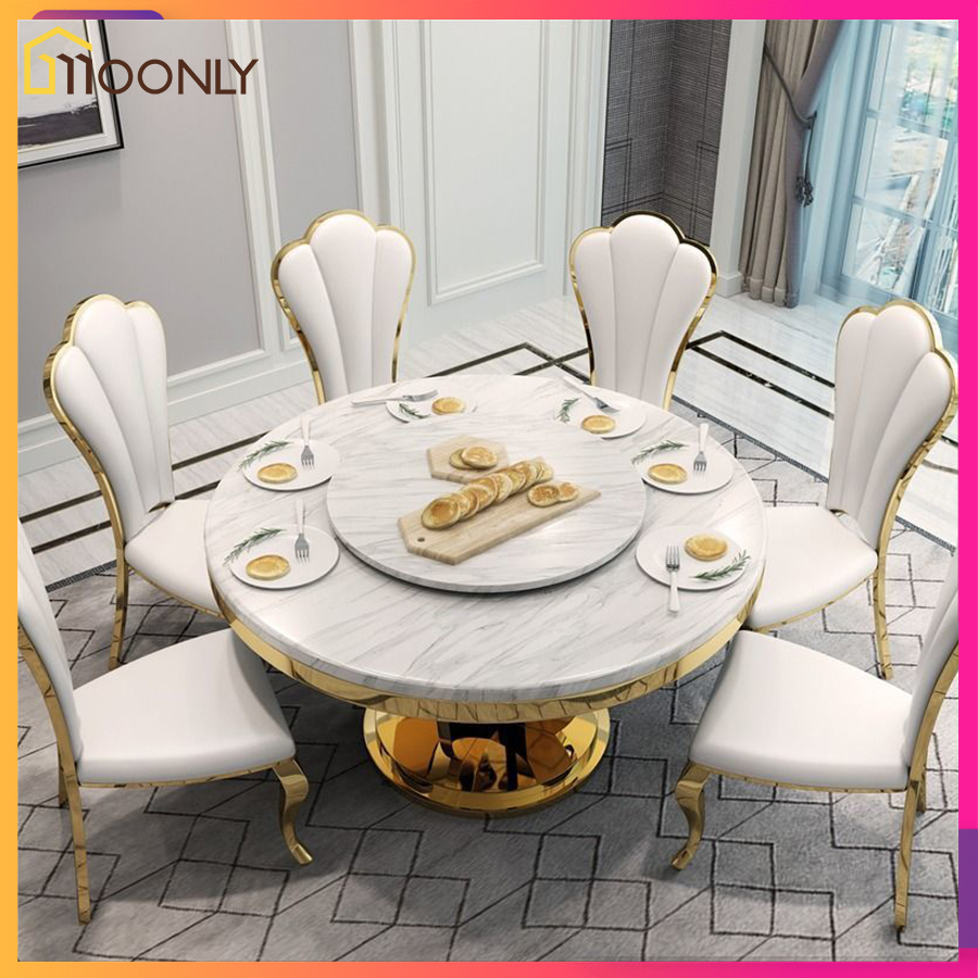 Ghế Luxury phong cách hoàng gia sang trọng, Ghế bàn ăn cao cấp Moonly - HBY011