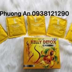 TRÀ ĐÀO KELLY DETOX GIẢM CÂN CHÍNH HÃNG CTY 100% DATE MỚI
