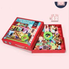 Xếp hình Mideer Puzzle Games Detective in Room 42 miếng ghép