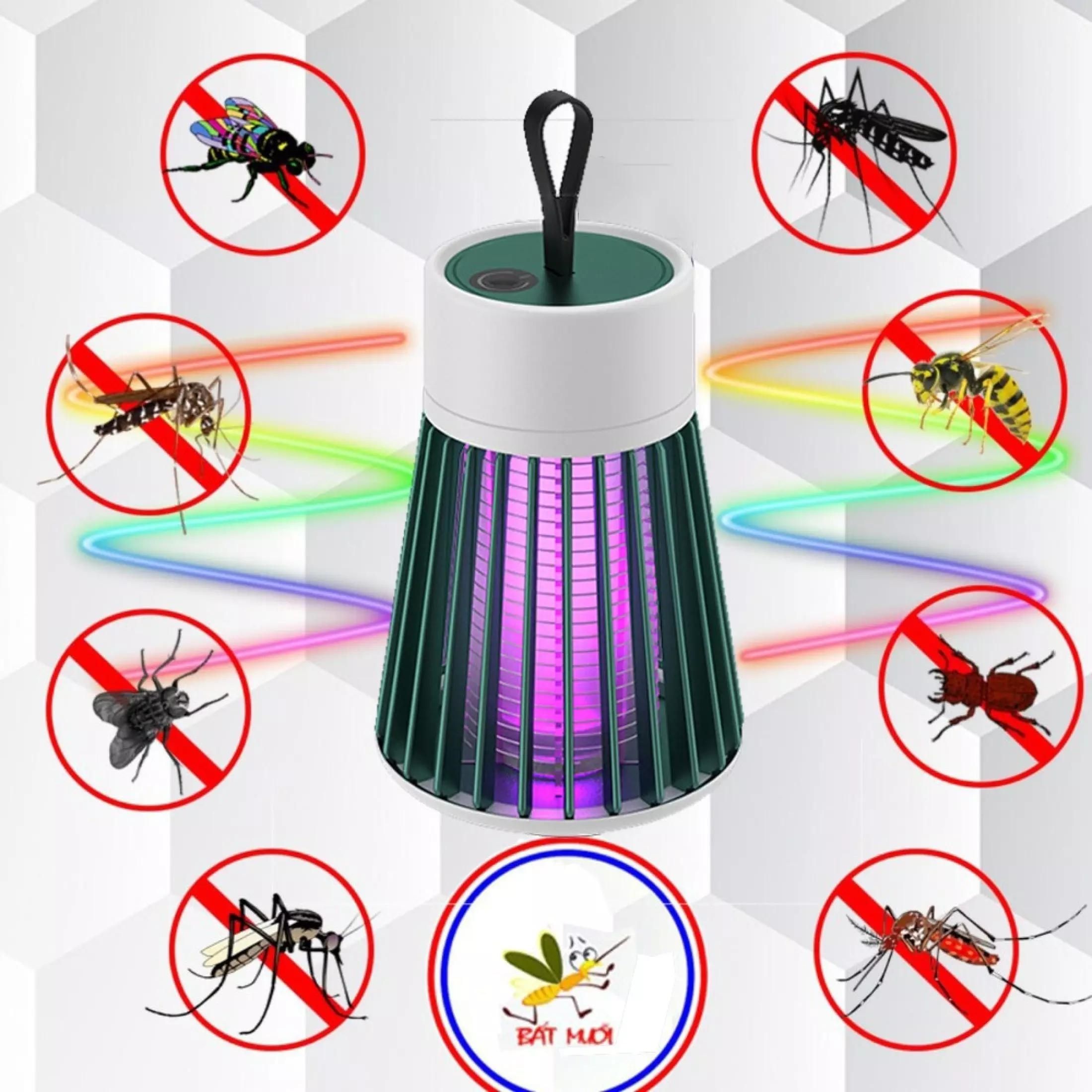 Đèn Bắt Muỗi Thông Minh Electric S Bản Cao Cấp Máy Bắt Côn Trùng Tích Hợp Đèn Ngủ Tiện Lợi...