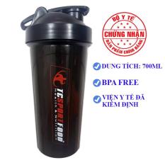 Bình lắc Shaker pha sữa cho người tập GYM – Bình nước thể thao Shaker – 700 ml