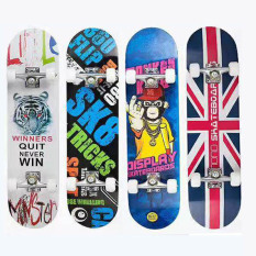 Ván Trượt Skateboard,Ván Trượt, Ván Trượt Dài, Ván Trượt Thể Thao, Ván Trượt Cỡ Lớn Đạt Chuẩn Thi Đấu (Mặt Nhám + Bánh Cao Su)-Giao Màu Ngẫu Nhiên, Bảo Hành Uy Tín 1 Đổi 1 Trên Toàn Quốc.-