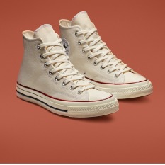 ( Tặng túi converse+ bill + tất) Giày Converse 1970s Cao cổ màu trắng kem Nam nữ