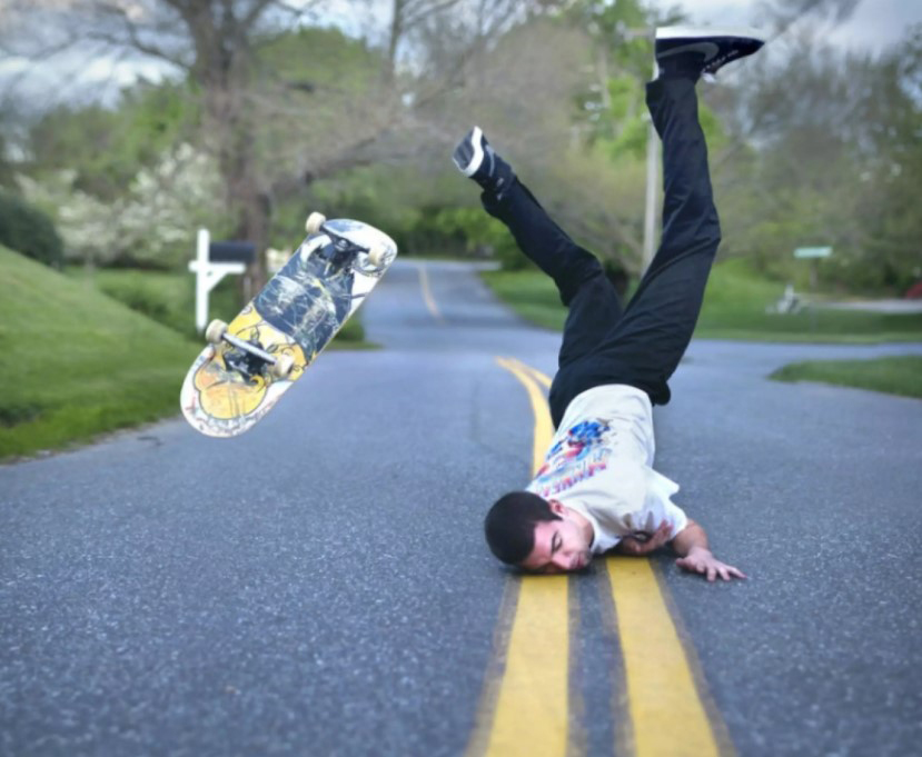 Ván Trượt Siêu Hạng Skateboard Cao Cấp - Mặt Nhám Bánh Cao Su Cỡ Lớn- Gỗ Phong Ép 8 lớp,...
