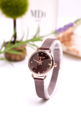 Đồng hồ nữ Julius Hàn Quốc JA-1192B dây thép màu tím