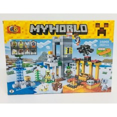 Bộ lego xếp hình Minecraft My World 276 chi tiết lego Ninjago lắp ráp đồ chơi cho bé, chất lượng đảm bảo an toàn đến sức khỏe người sử dụng, cam kết hàng đúng mô tả