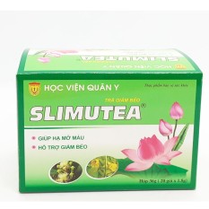 Trà giảm cân Slimutea – Chính hãng Học viên quân y chính hãng