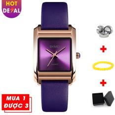 Đồng Hồ Nữ Mặt Vuông Sành Điệu Chống Nước Cao Cấp SKMEI BW058-Boss Watches