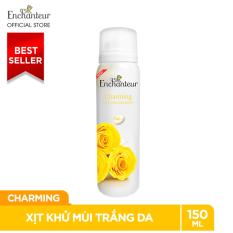 XỊT KHỬ MÙI NƯỚC HOA ENCHANTEUR CHARMING NỒNG NÀN DUYÊN DÁNG NGĂN MỒ HÔI & MÙI CƠ THỂ 150ML