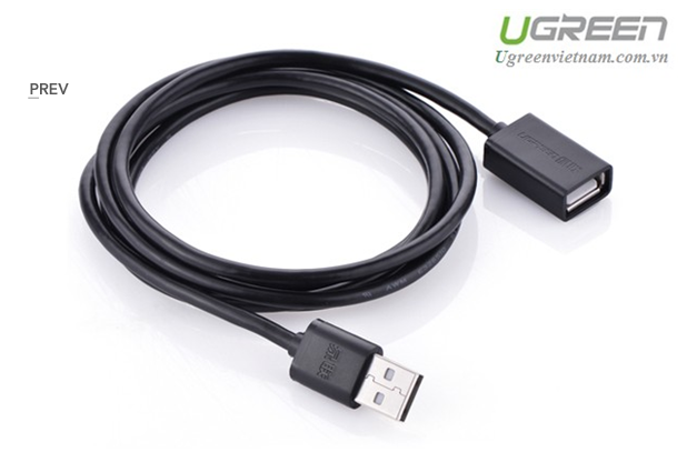 Cáp USB 2.0 nối dài chính hãng Ugreen US103 cao cấp