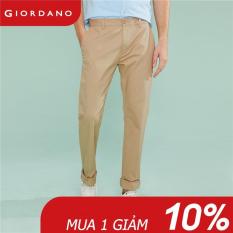 Quần dài nam form slim thiết kế đơn giản trẻ trung Giordano quốc tế 01119007