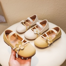 ✐ Giày da bé gái mùa thu phiên bản Hàn Quốc của giày bà ngoại cổ điển dành cho trẻ em mũi tròn nông hiệu suất công chúa