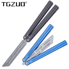 ₪ Butterfly Training Knife Bearing EDC Knife Aluminum Handle Outdoor Portable Multi function tools