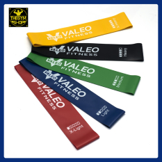 Dây kháng lực mini band Valeo Fitness dây cao su miniband hỗ trợ tập chân mông