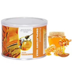 [HCM]Sáp wax lông mật ong lon 400g + TẶNG 10 QUE GỖ – chuyên dụng cạo tẩy lông toàn thân lông nách tay chân bikin vùng kín – wax lông chất lượng