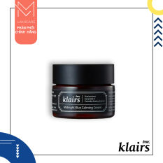 Kem dưỡng kiểm soát nhờn làm mờ thâm nám hiệu quả Klairs midnight blue calming cream 30ml