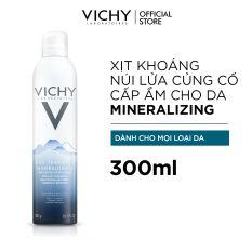 Xịt khoáng dưỡng da Vichy Mineralizing Thermal Water 300ml giúp cấp ẩm và bảo vệ da