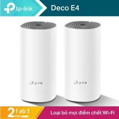 TP-Link Hệ thống WiFi Mesh Cho Gia Đình AC1200 cho độ phủ Wi-Fi tuyệt vời – Deco E4 – Hãng phân phối chính thức