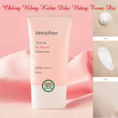 Kem Chống Nắng Kiềm Dầu & Nâng Tông Da Innisfree Tone Up No Sebum Sunscreen SPF50 PA+++ (50ml) – Chica cosmetics