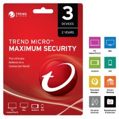 Trend Micro Maximum Security 3 thiết bị 1 năm
