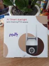Camera IP Wifi Yoosee Ngoài Trời PTZ M24 5.0Mpx HD1080P Xoay 360 Độ 24 Led- LinDu Shop