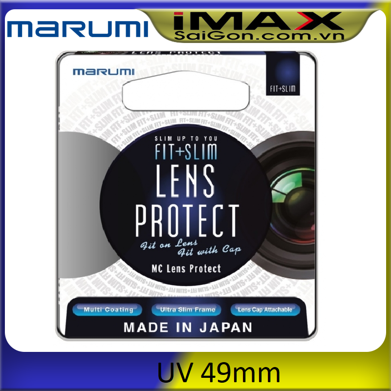 Kính lọc Filter Marumi Fit & Slim Lens Protect 49mm (Hoằng Quân)