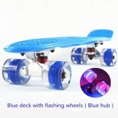Ván trượt thể thao gg24 chịu tải 100kg có đèn Led- Ván trượt có đèn led năng động cá tính-Ván trượt trục thép, bánh có đèn Led