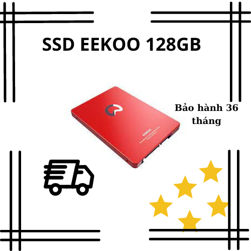 Ổ CỨNG SSD EEKOO 128GB, SSD 120GB, SSD 256GB, SSD 512GB 2.5′ sata 3, Bảo hành 3 năm.
