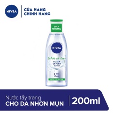 Nước Tẩy Trang Kiểm Soát Nhờn Mụn Nivea Micellar Water 200ml – 86609