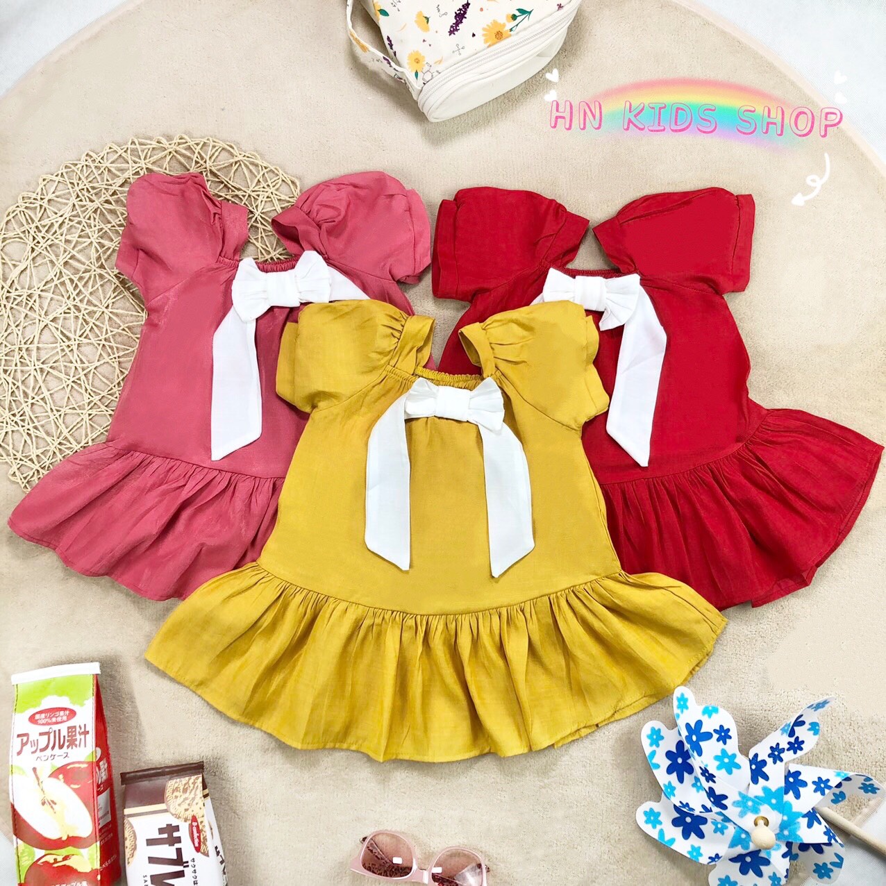 Váy/Đầm baby doll cho bé gái size 5-13 ký
