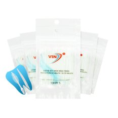 Tăm nha khoa (Combo 6 Túi x Túi 100 tăm). Hàng xuất khẩu giấy phép: ISO 9001-2015 và QCVN 12-1:2011/BYT. 100% CHÍNH HÃNG