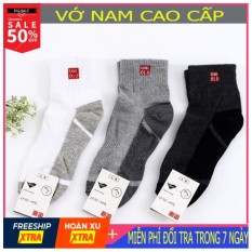 [Miễn phí vận chuyển Toàn Quốc] Set 10 đôi tất cổ trung Uniqlo chất vải mềm, chống hôi chân