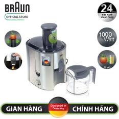Máy Ép Trái Cây Braun J700 – Tiêu chuẩn chất lượng Đức – Công suất 1000W – Thiết kế hiện đại, sang trọng – Bảo hành 2 năm – Hàng chính hãng