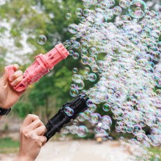 Súng bắn bong bóng 8 nòng siêu mạnh