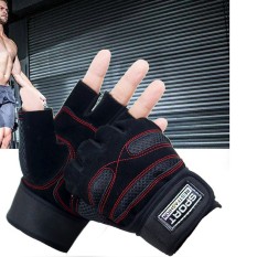 Găng Tay Sport BeastFashion – Găng tay tập GYM – Đen